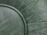 Hector Chesterfield Chair In Green Vintage Leather