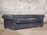Hector Extra Large Chesterfield Sofa In Thunder Vintage Leather