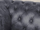 Hector Extra Large Chesterfield Sofa In Thunder Vintage Leather