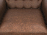 Hipster 2 Seat Chesterfield Sofa In Hazelwood Ol' School Leather