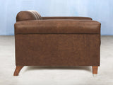 Hipster 2 Seat Chesterfield Sofa In Hazelwood Ol' School Leather
