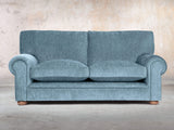 Millie 2 Seat Chesterfield Sofa In Atlantic Funky Cord