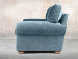Millie 2 Seat Chesterfield Sofa In Atlantic Funky Cord