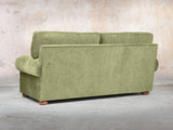 Millie 2 Seat Chesterfield Sofa In Moss Funky Cord