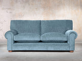 Millie 3 Seat Chesterfield Sofa In Atlantic Funky Cord