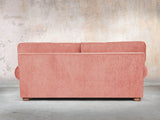 Millie 3 Seat Chesterfield Sofa In Coral Funky Cord