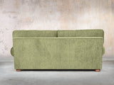 Millie 3 Seat Chesterfield Sofa In Moss Funky Cord