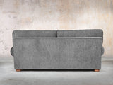 Millie 3 Seat Chesterfield Sofa In Slate Funky Cord