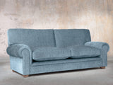 Millie 4 Seat Chesterfield Sofa In Atlantic Funky Cord