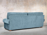 Millie 4 Seat Chesterfield Sofa In Atlantic Funky Cord