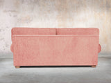 Millie Bigger 3 Seat Chesterfield Sofa In Coral Funky Cord