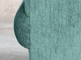 Millie Bigger 3 Seat Chesterfield Sofa In Emerald Funky Cord