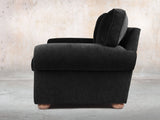 Millie Bigger 3 Seat Chesterfield Sofa In Jet Funky Cord