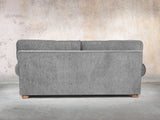 Millie Bigger 3 Seat Chesterfield Sofa In Slate Funky Cord