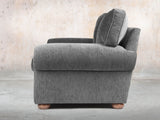 Millie Bigger 3 Seat Chesterfield Sofa In Slate Funky Cord