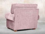 Millie Chesterfield Chair In Dusk Funky Cord