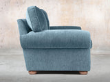 Millie Snug 2 Seat Chesterfield Sofa In Atlantic Funky Cord