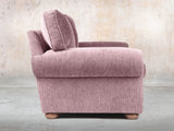 Millie Snug 2 Seat Chesterfield Sofa In Dusk Funky Cord