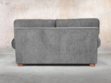 Millie Snug 2 Seat Chesterfield Sofa In Slate Funky Cord