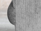 Millie Snug 2 Seat Chesterfield Sofa In Slate Funky Cord