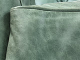 Ollie Chesterfield Chair In Shamrock Rustic Leather