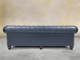 Polly 4 Seat Chesterfield Sofa In Oxford Lux Leather