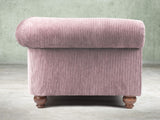 Tillie 2 Seat Chesterfield Sofa In Dusk Funky Cord