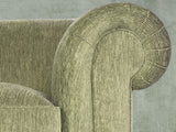 Tillie 2 Seat Chesterfield Sofa In Moss Funky Cord