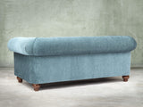 Tillie 3 Seat Chesterfield Sofa In Atlantic Funky Cord