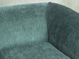Tillie 4 Seat Chesterfield Sofa In Emerald Funky Cord