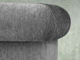 Tillie 4 Seat Chesterfield Sofa In Slate Funky Cord