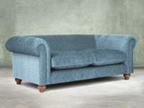 Tillie Bigger 3 Seat Chesterfield Sofa In Atlantic Funky Cord