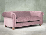 Tillie Bigger 3 Seat Chesterfield Sofa In Dusk Funky Cord