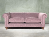 Tillie Bigger 3 Seat Chesterfield Sofa In Dusk Funky Cord