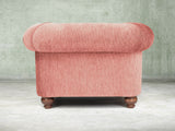 Tillie Chesterfield Snuggler In Coral Funky Cord