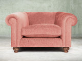 Tillie Chesterfield Snuggler In Coral Funky Cord