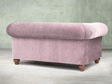 Tillie Snug 2 Seat Chesterfield Sofa In Dusk Funky Cord
