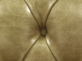 Wilbur 2 Seat Chesterfield Sofa In Sage Classic Leather