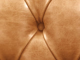Wilbur 2 Seat Chesterfield Sofa In Toffee Classic Leather