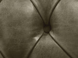 Wilbur Chesterfield Chair In Seaweed Classic Leather
