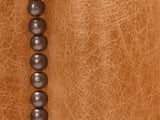 Winston 2 Seat Chesterfield Sofa In Ginger Classic Leather