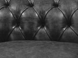 Winston 3 Seat Chesterfield Sofa In Black Classic Leather