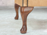 Albert Wing Chair In Bone Classic Leather