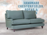 Henry 3 Seat Sofa In Kale Lux Leather 