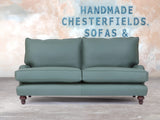 Henry 3 Seat Sofa In Kale Lux Leather 
