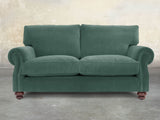 Hetty 2 Seat Sofa In Aqua Lush Velvet
