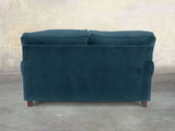 Hetty 2 Seat Sofa In Blue Lush Velvet