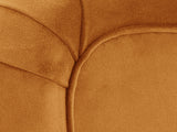 Hetty 2 Seat Sofa In Burnt Orange Lush Velvet