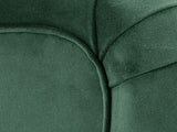 Hetty 2 Seat Sofa In Dark Green Lush Velvet