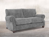 Hetty 2 Seat Sofa In Dove Vintage Velvet